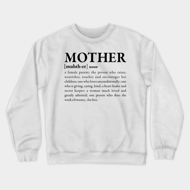 mother Crewneck Sweatshirt by yukiotanaka